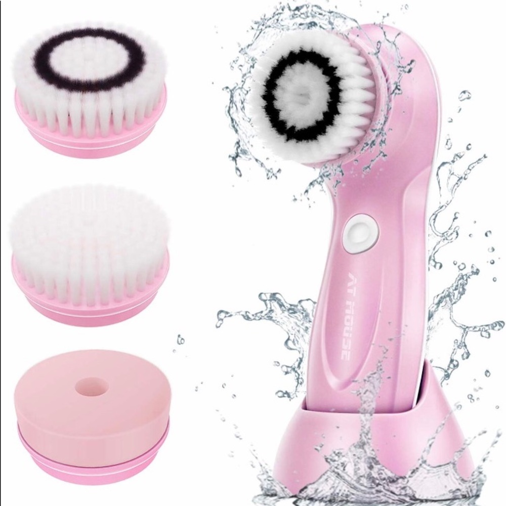 Facial electric cleansing brush